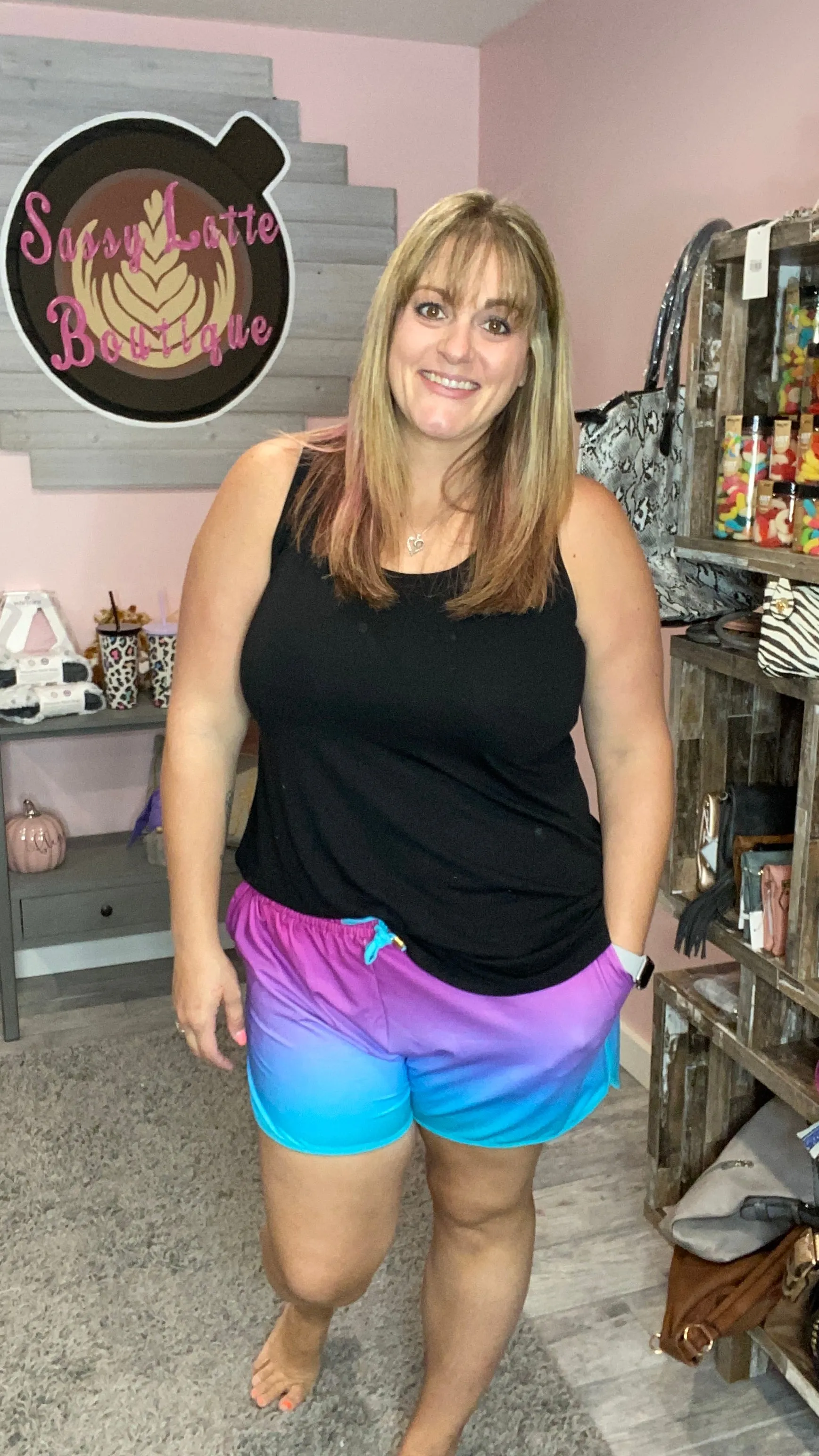 Ocean Breeze Drawstring Everyday Shorts