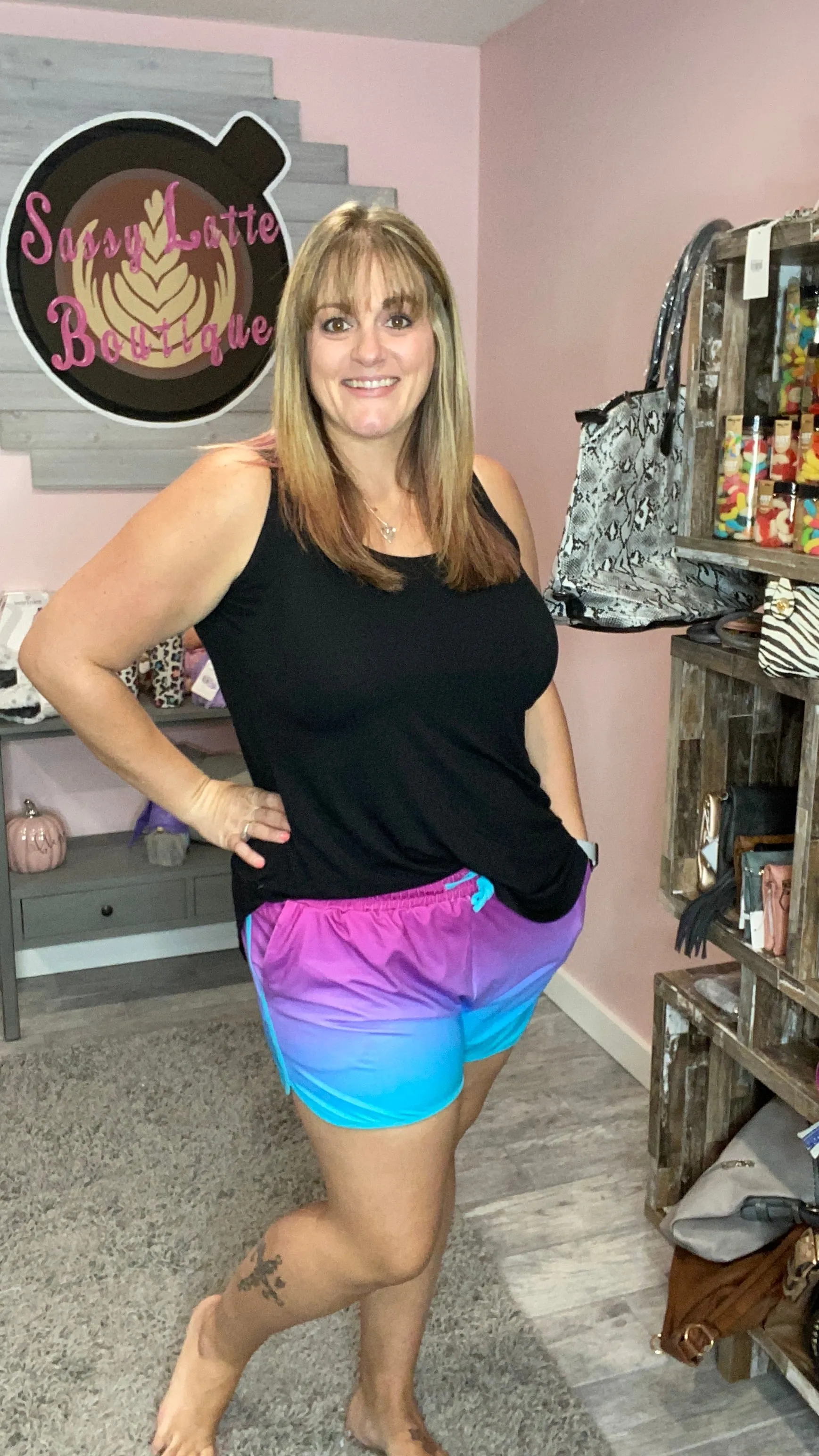 Ocean Breeze Drawstring Everyday Shorts