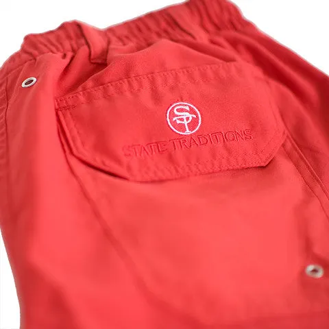 Ohio Columbus Gameday Swimwear Red