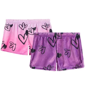 Ombre Hearts Plush Short