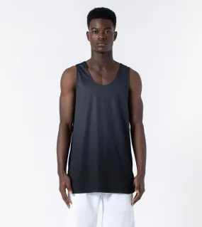 Ombre Mesh Rugger Tank Black/Grey
