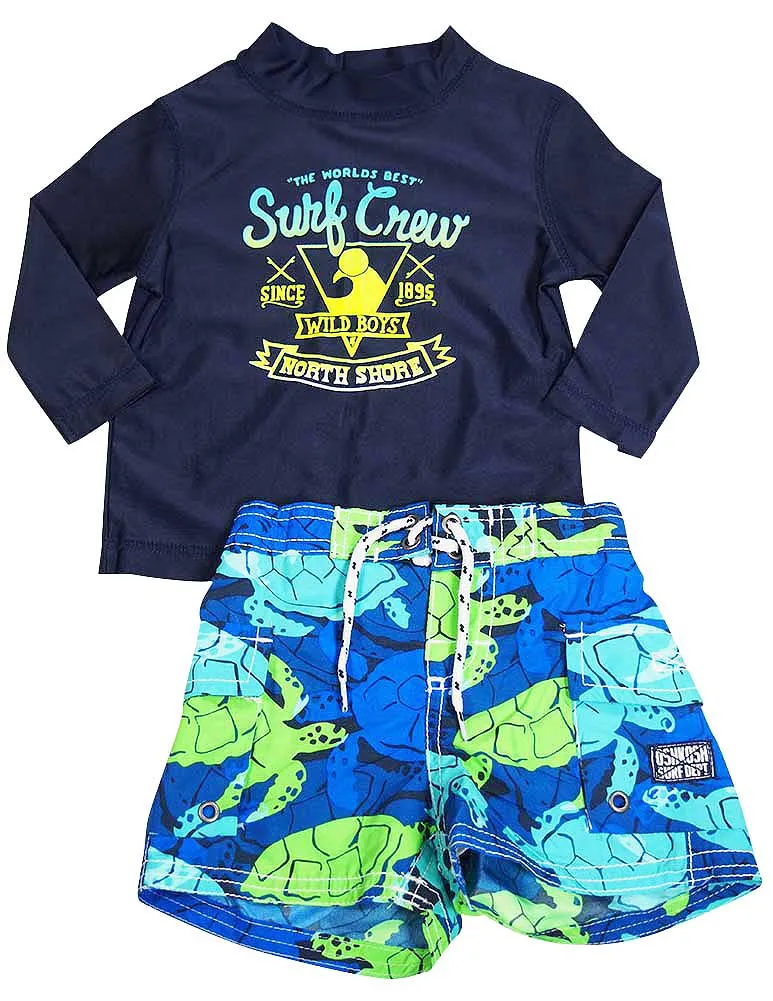 Osh Kosh B'gosh - Little Boys 2 Piece SPF 50 Swimsuit Set