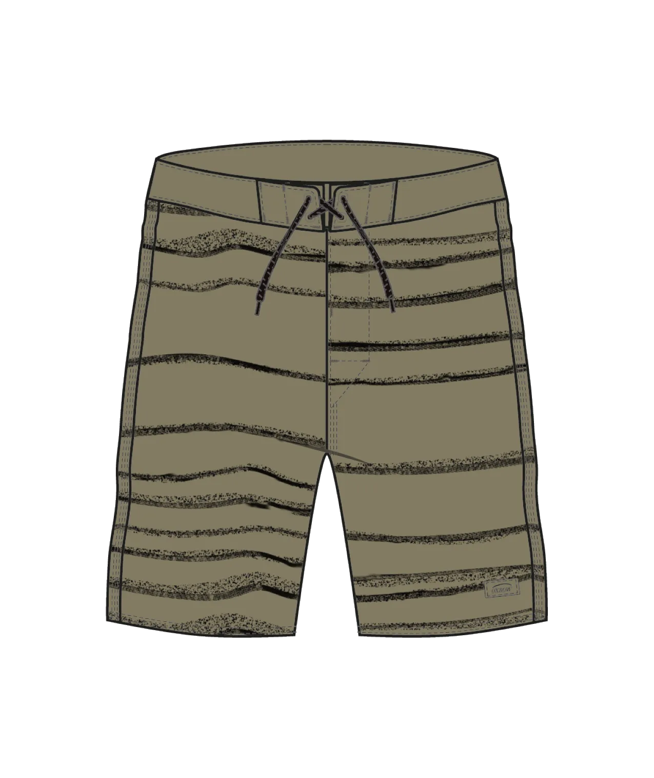 OXBOW Mens Baniwa Boardshorts Shorts