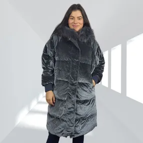 Parka Vero Moda Gris Style PEARL 3/4 DOWN COAT(AL)