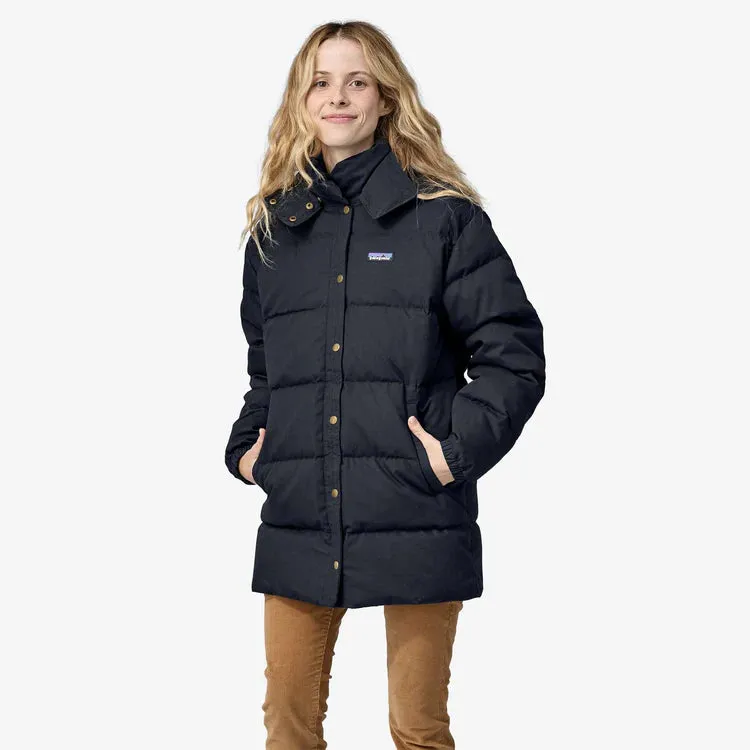 Patagonia Women's Cotton Down Parka Pitch Blue