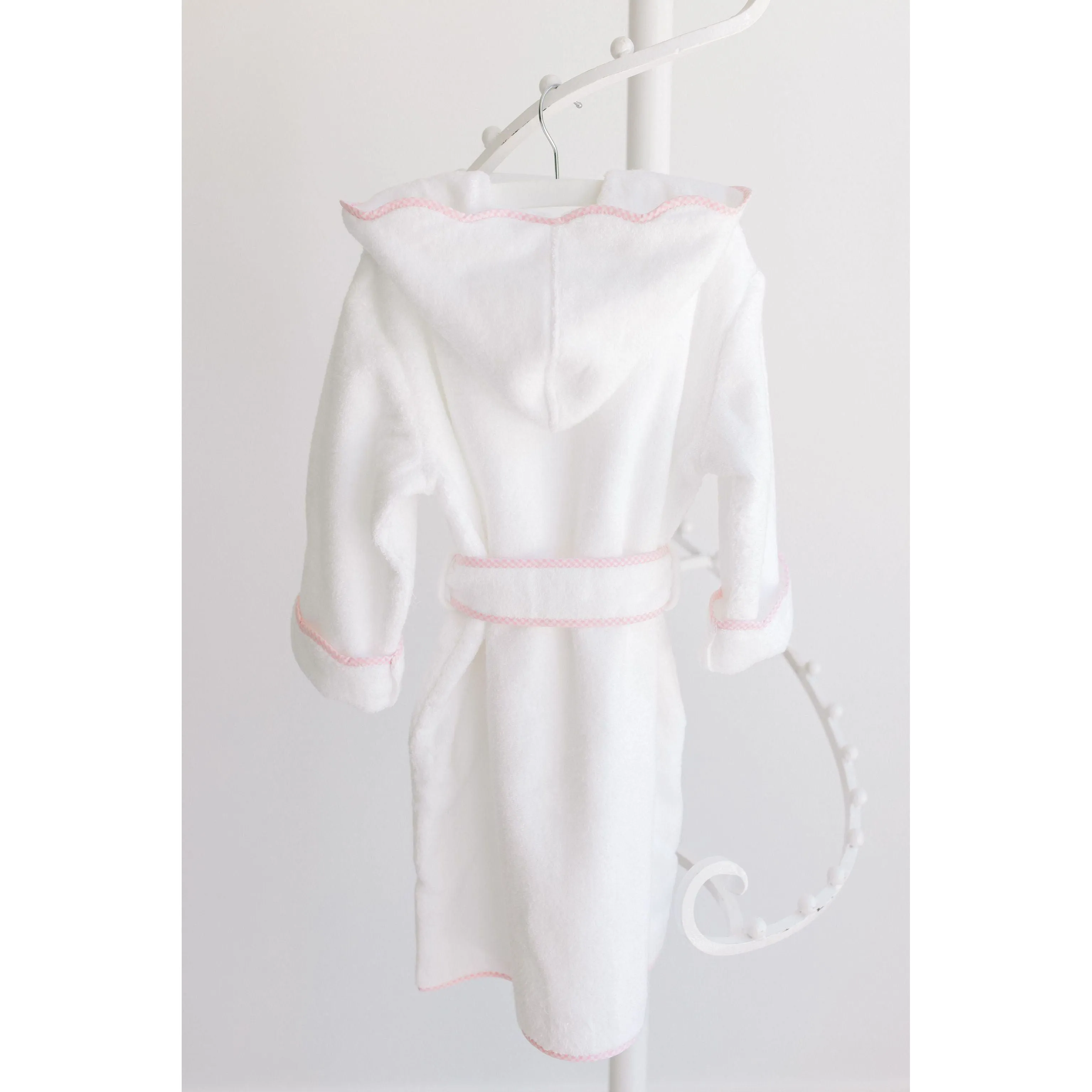 PINK GINGHAM ROBE