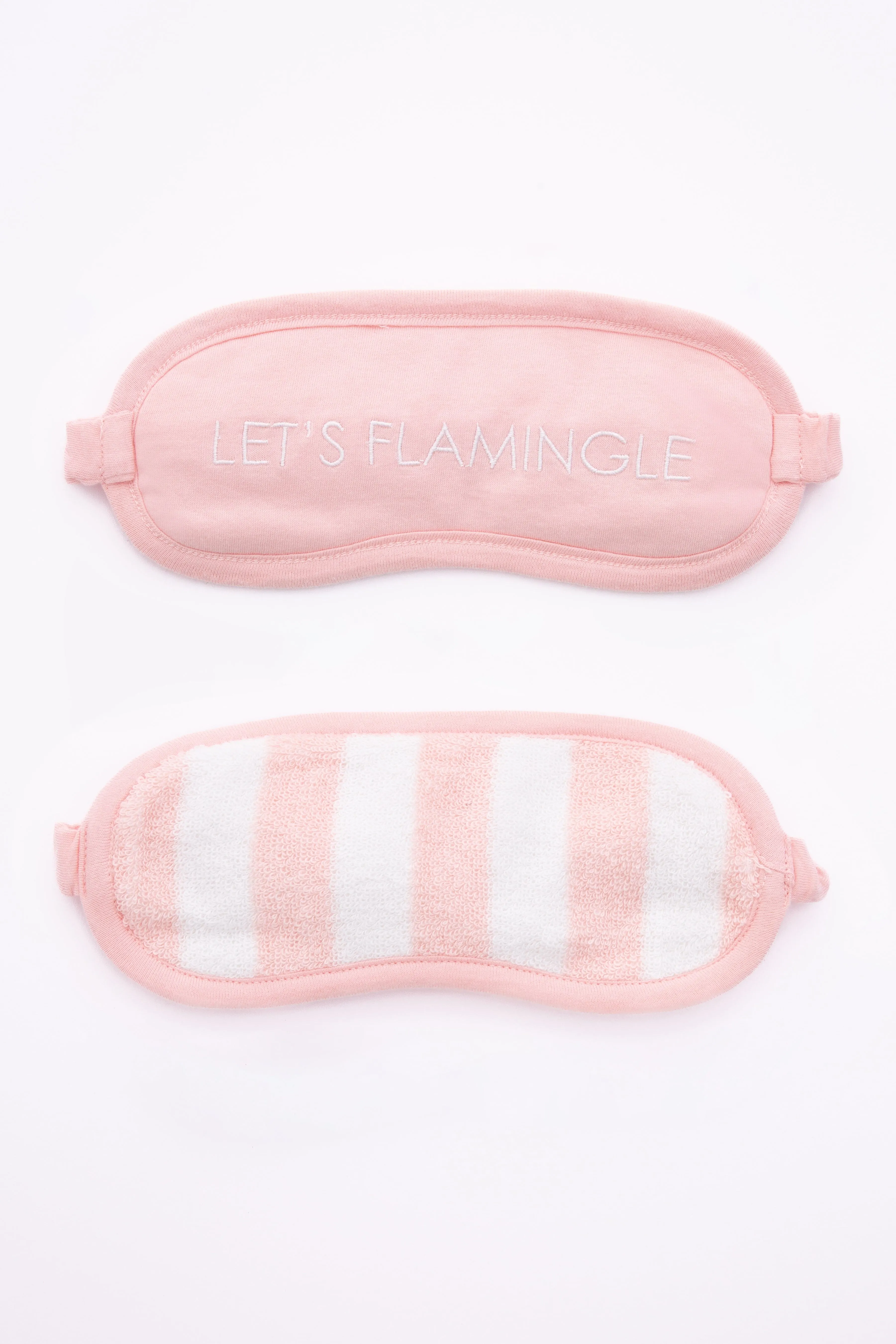 PJ Salvage Resort Essentials Striped Robe- Pink Rose
