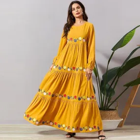 Plus Size Bohemian Beach Dress