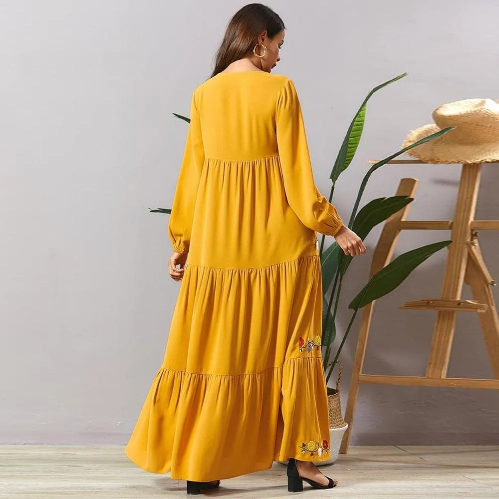 Plus Size Bohemian Beach Dress