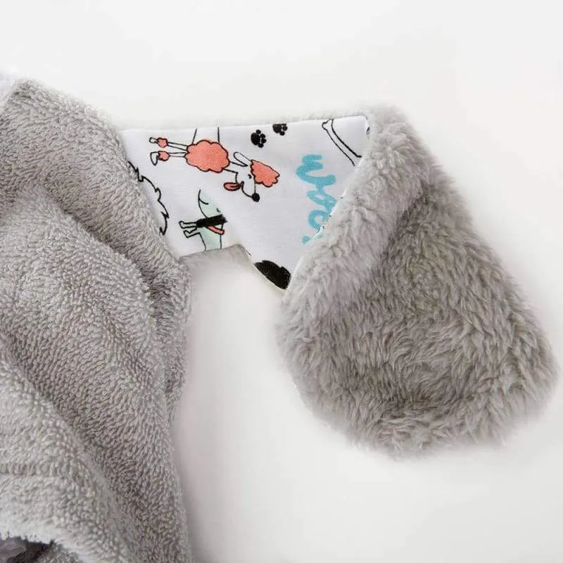 Puppy Hooded Robe (Personalization Available)