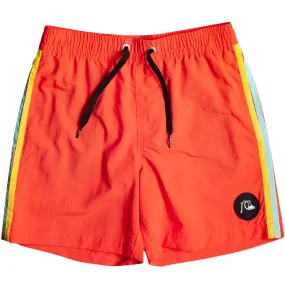 Quiksilver Kids Beach Please 14" Swimming Shorts - Cherry Tomato