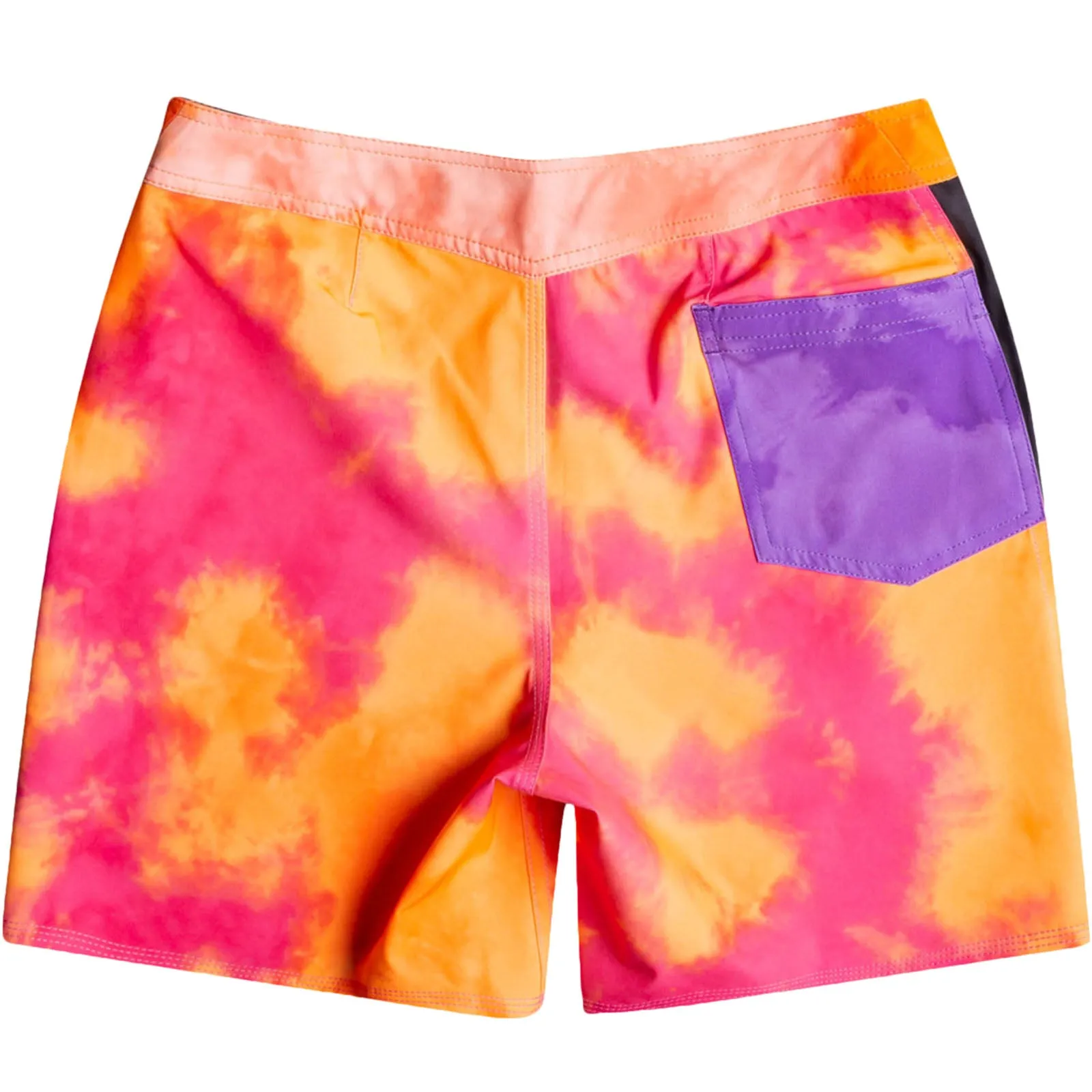 Quiksilver Kids Surfsilk Acid Wash 15" Board Shorts - Shocking Pink