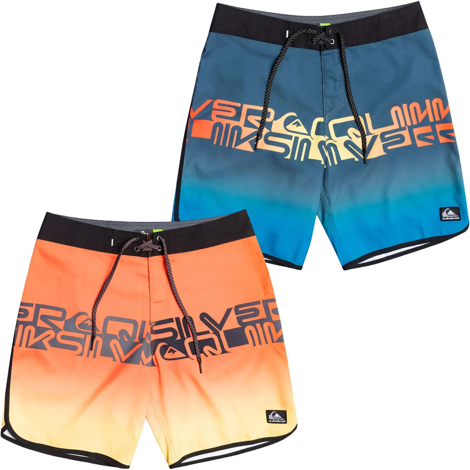 Quiksilver Mens Everyday Scallop 19" Swim Boardshorts