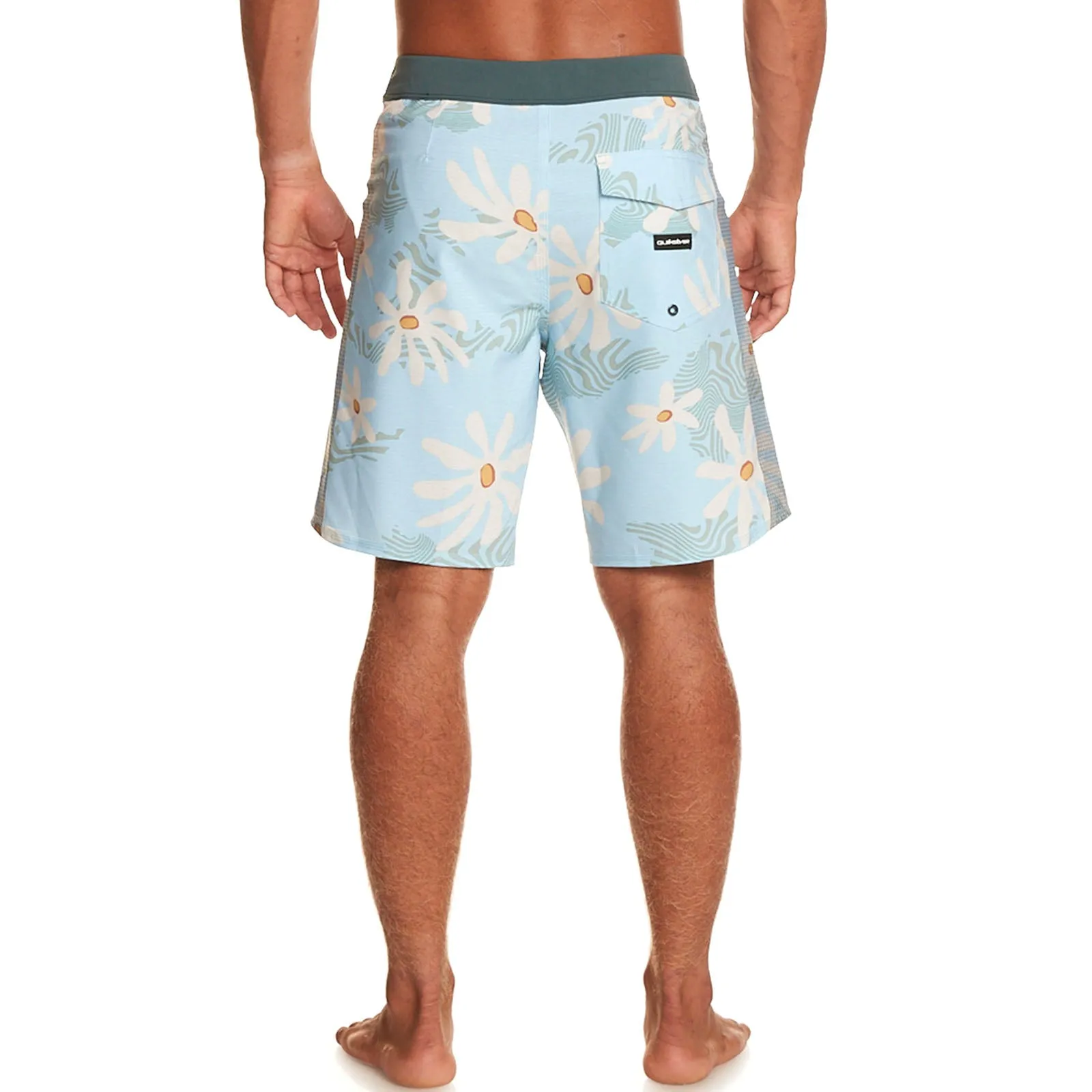 Quiksilver Mens Highlite Arch 19" Surf Swim Swimming Boardshorts - Clear Sky