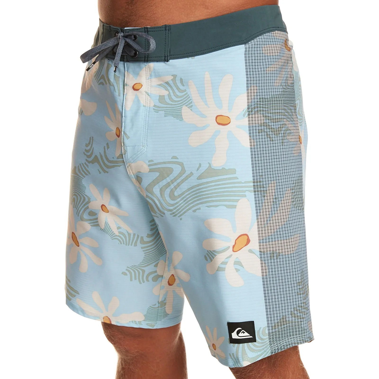 Quiksilver Mens Highlite Arch 19" Surf Swim Swimming Boardshorts - Clear Sky