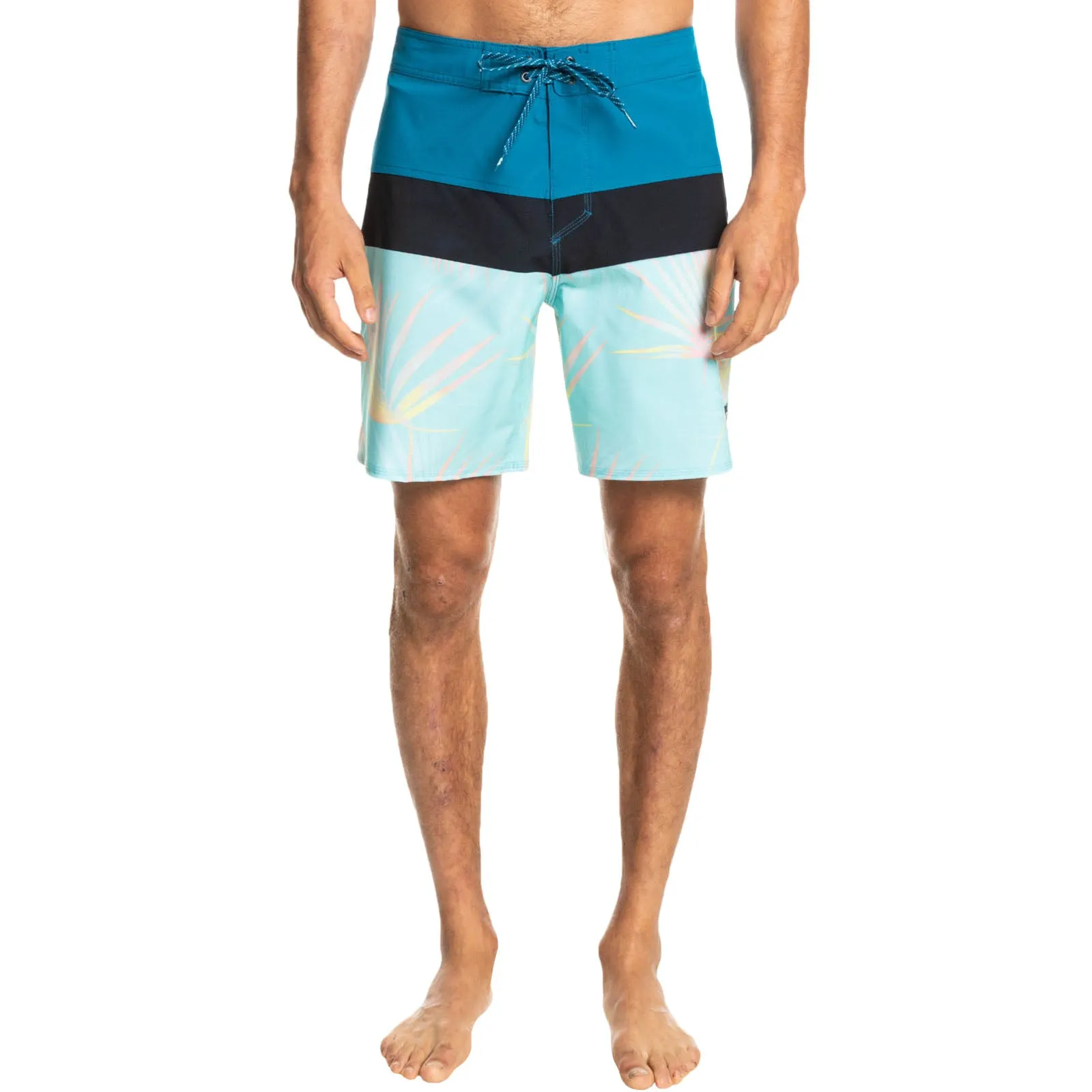 Quiksilver Mens Surfsilk Panel 18" Beach Boardshorts