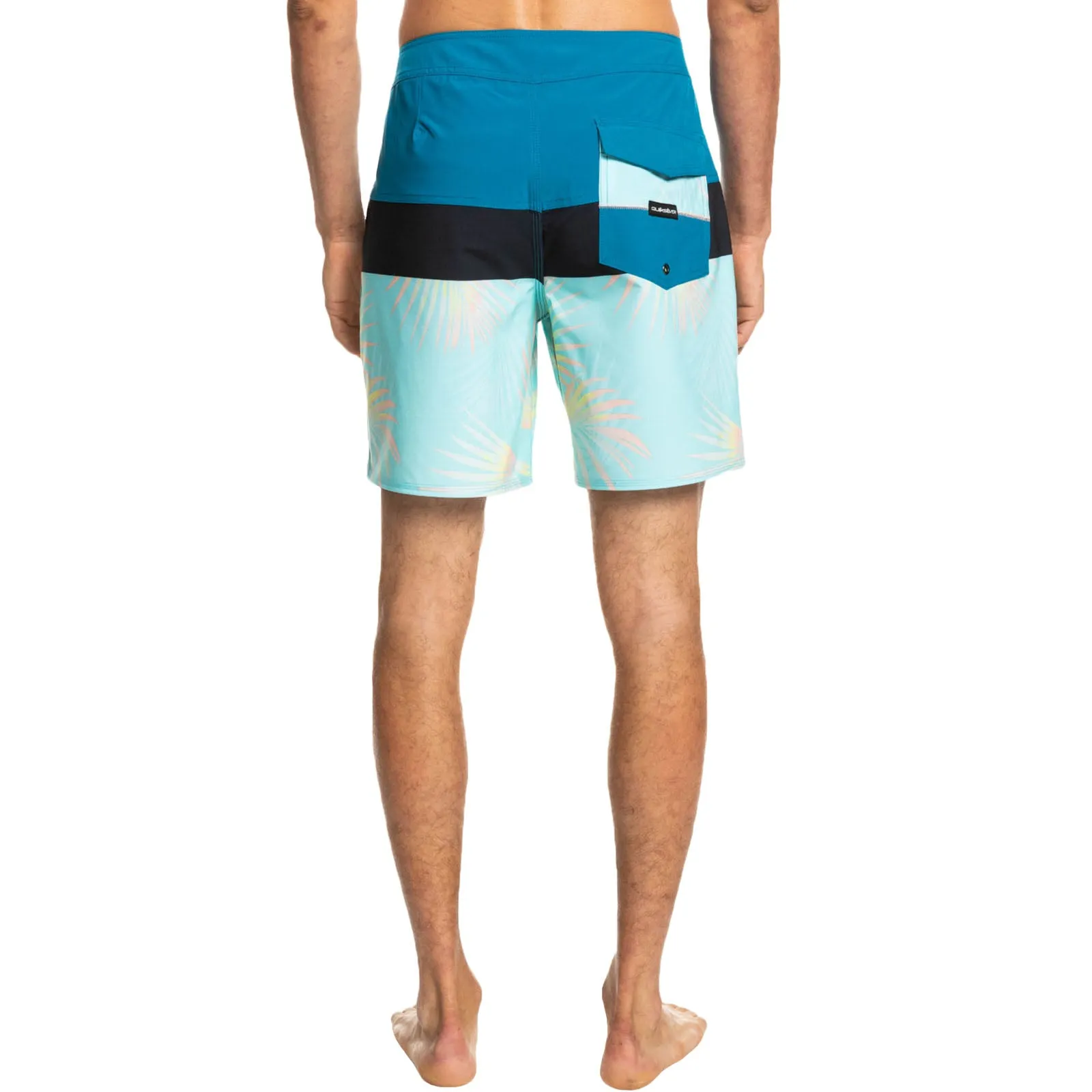 Quiksilver Mens Surfsilk Panel 18" Beach Boardshorts