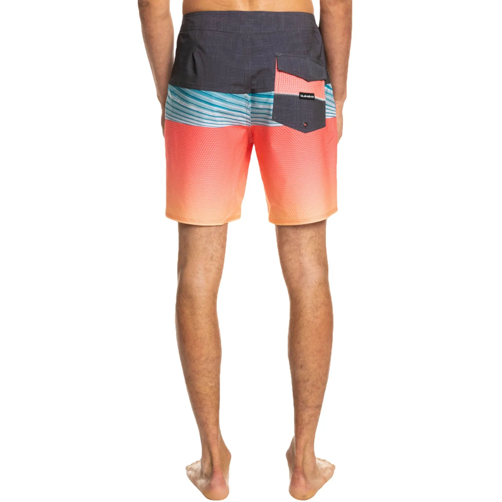 Quiksilver Mens Surfsilk Panel 18" Beach Boardshorts