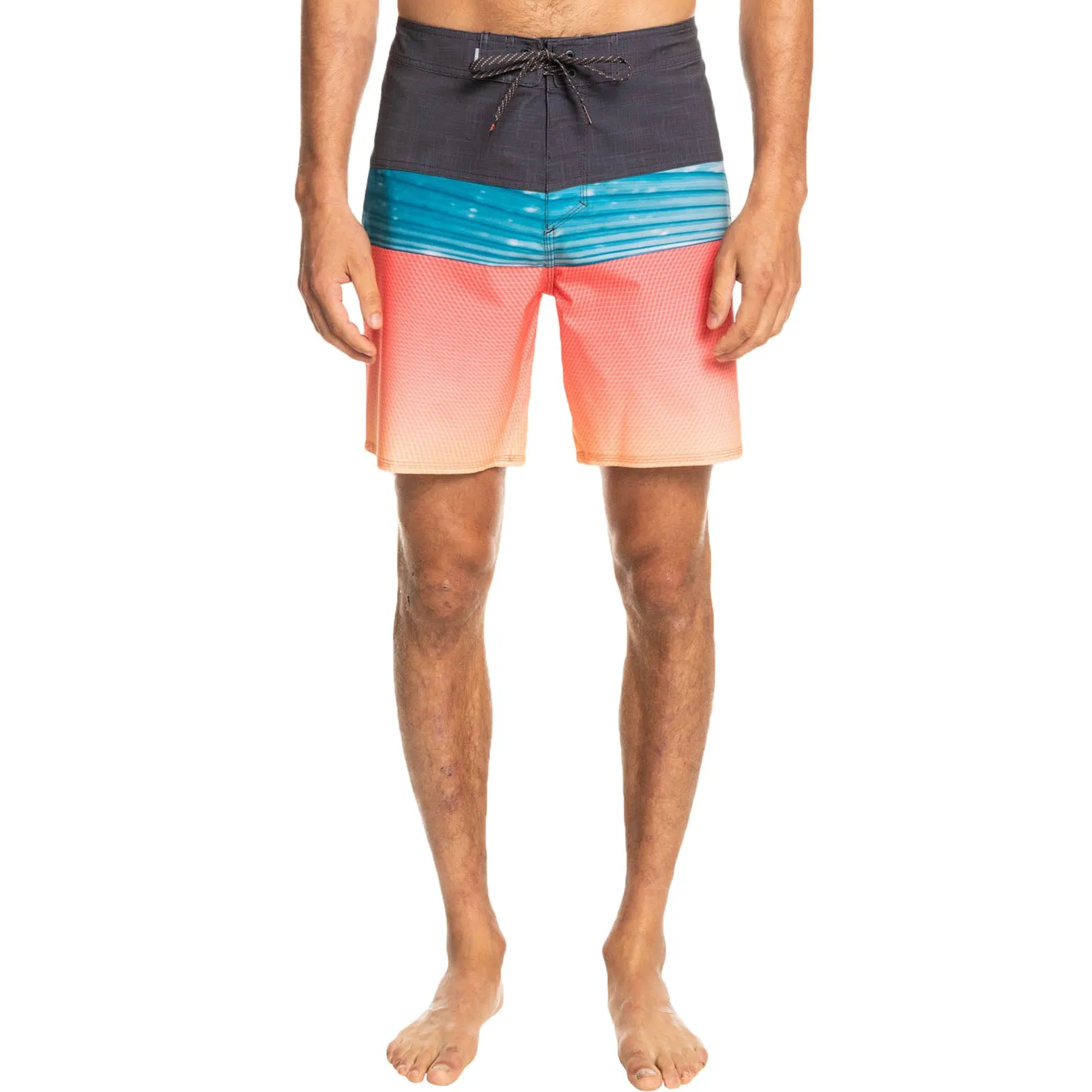 Quiksilver Mens Surfsilk Panel 18" Beach Boardshorts