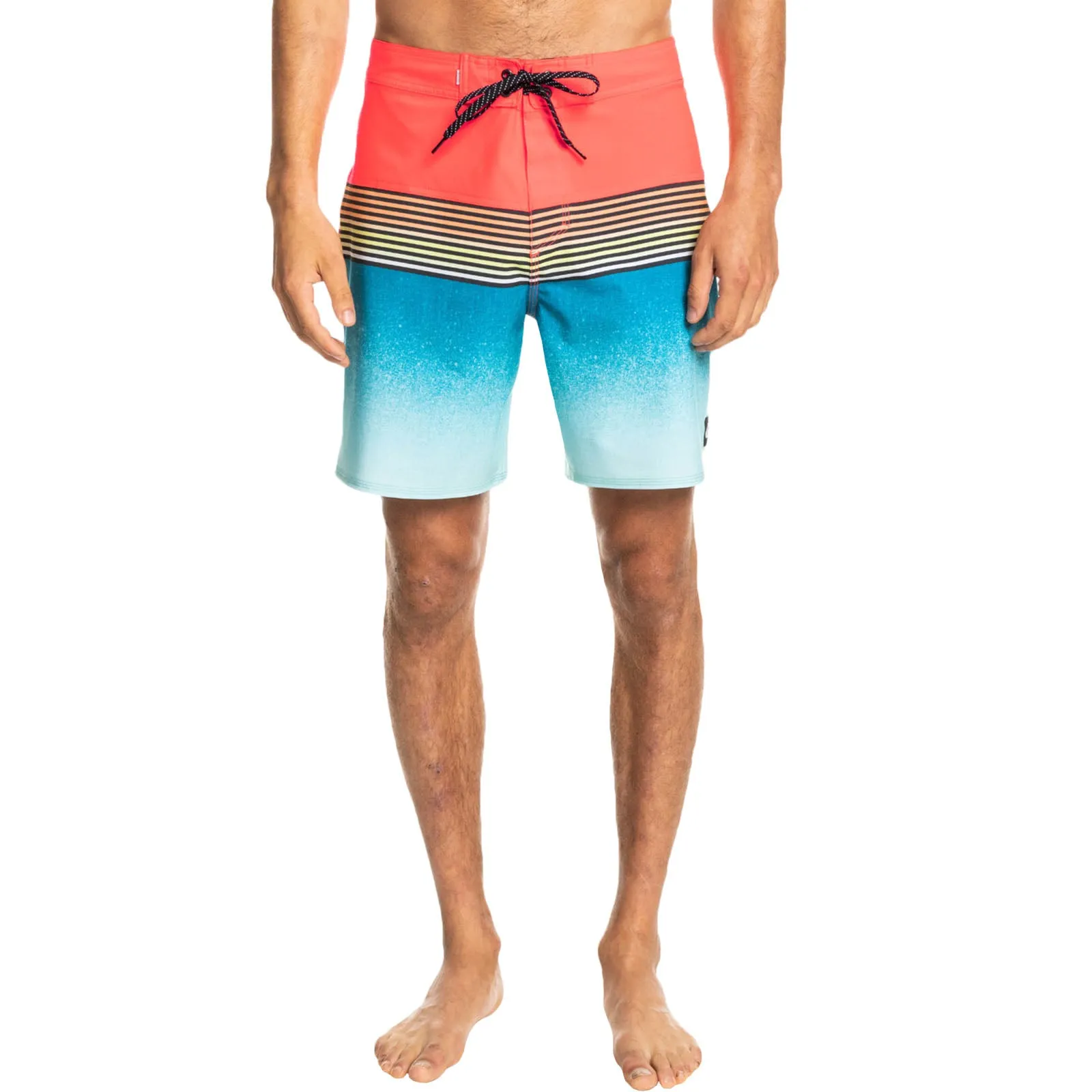 Quiksilver Mens Surfsilk Panel 18" Beach Boardshorts