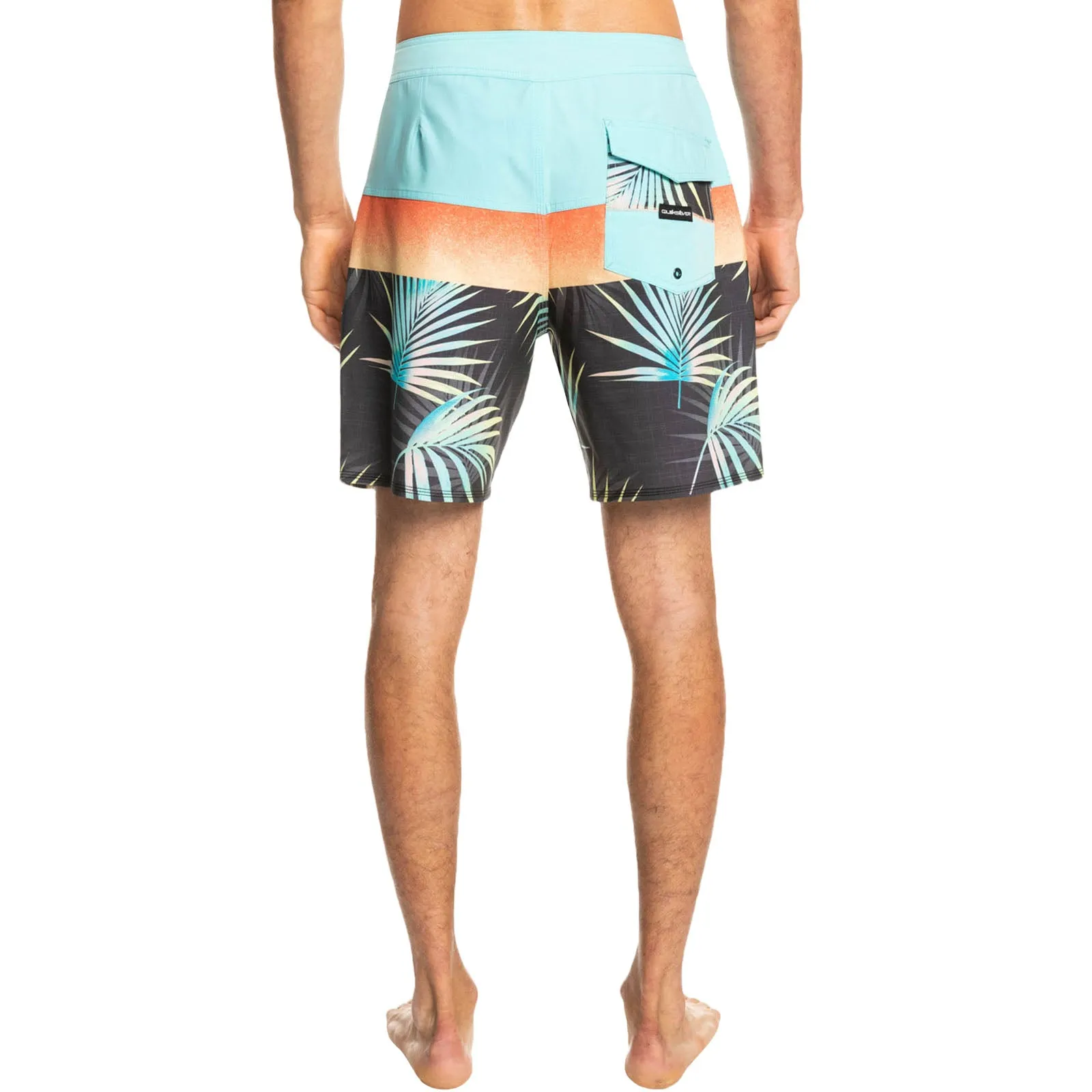 Quiksilver Mens Surfsilk Panel 18" Beach Boardshorts