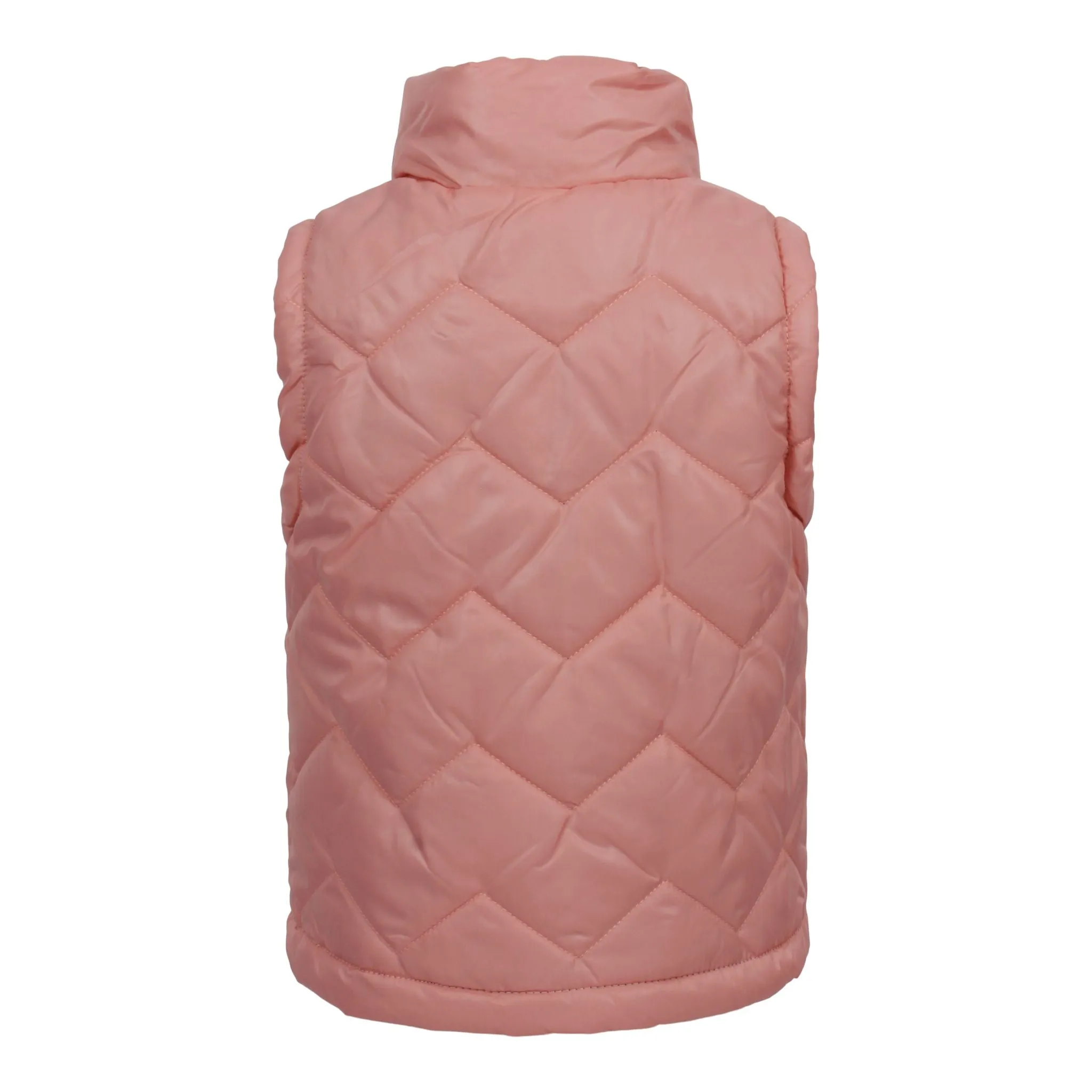 Quilted Reversible Vest with Hearts