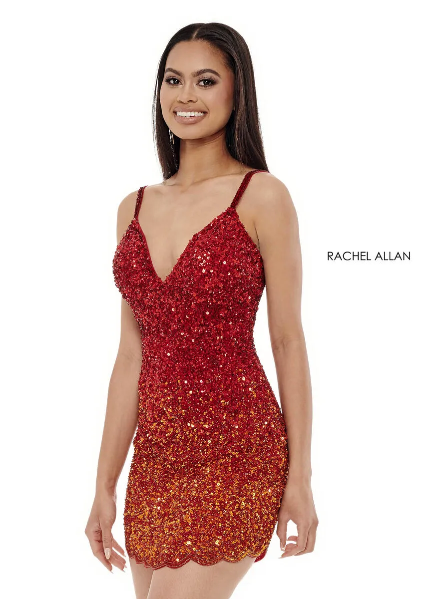 Rachel Allan Shorts Dress 40165