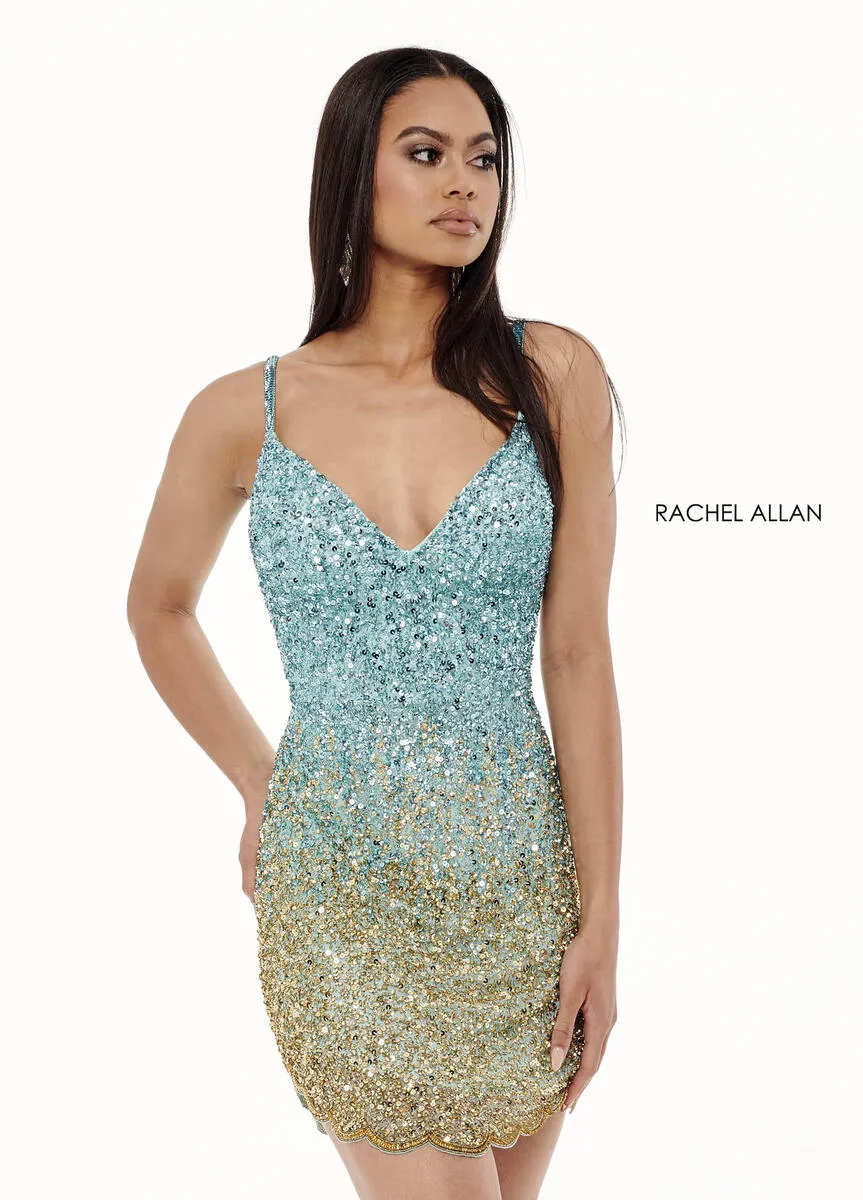 Rachel Allan Shorts Dress 40165