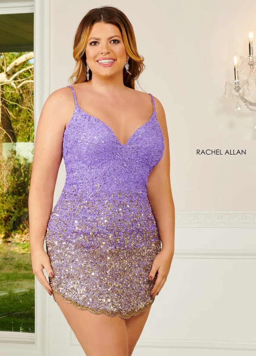 Rachel Allan Shorts Dress 40165