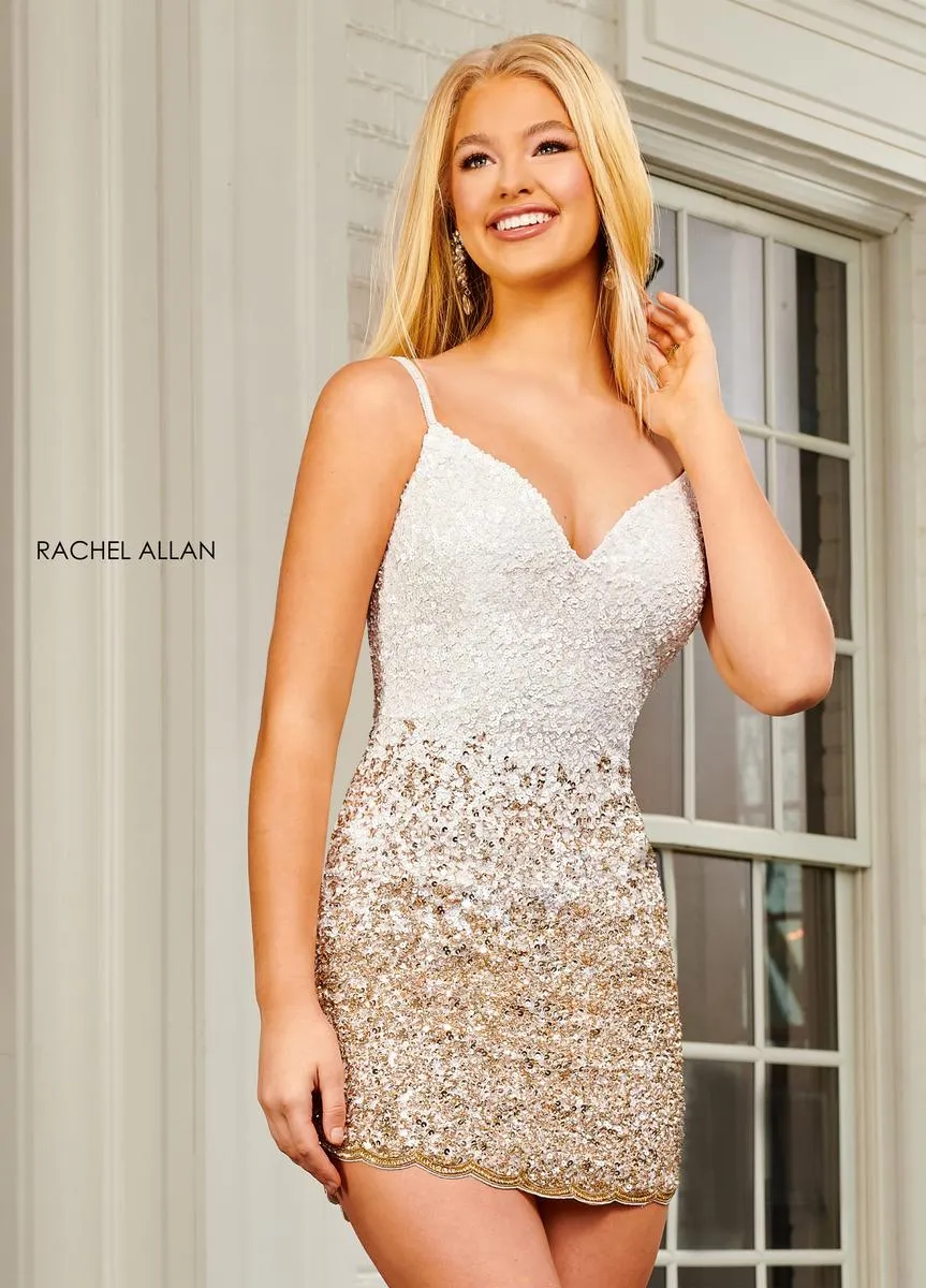 Rachel Allan Shorts Dress 40165