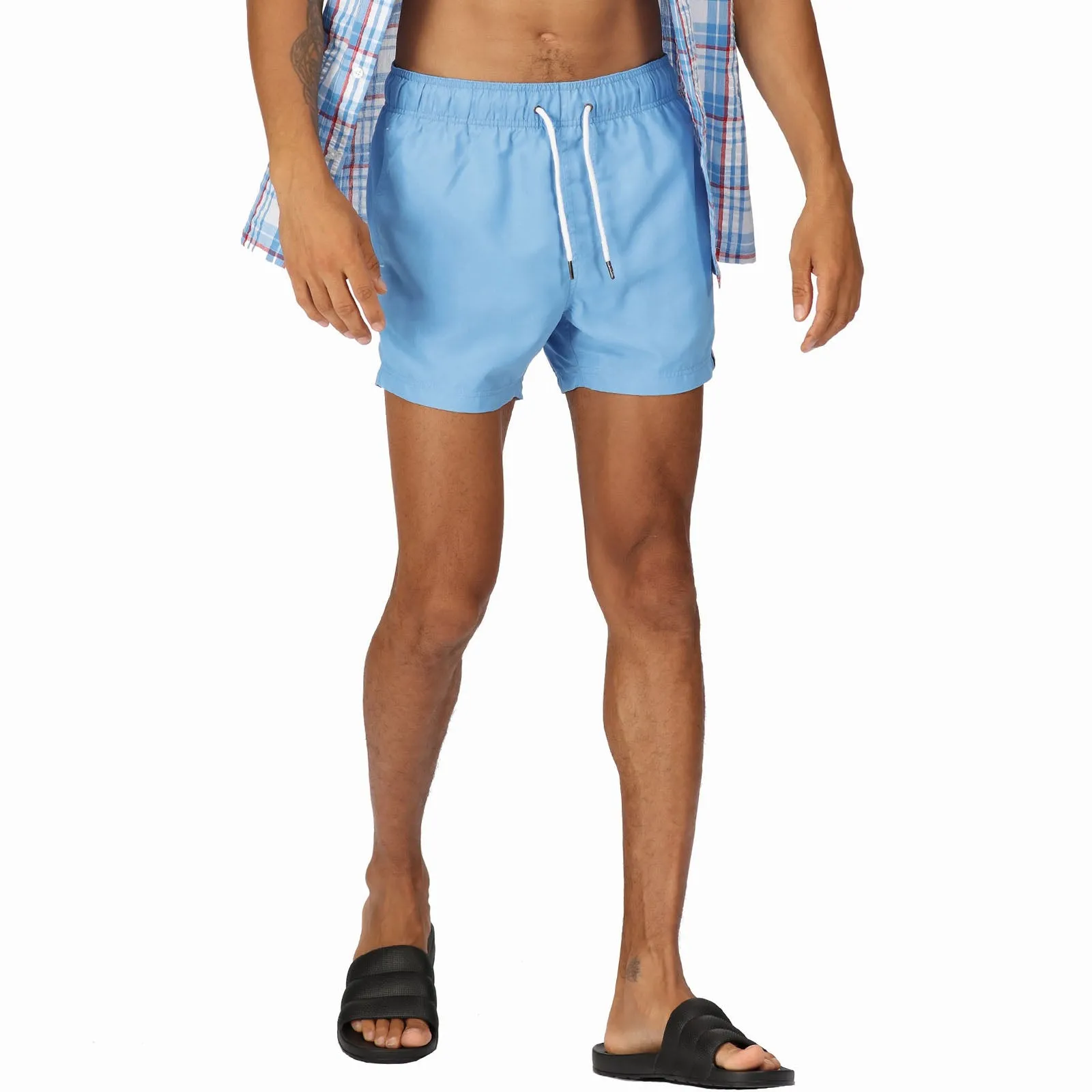 Regatta Mens Mawson II Elasticated Waist Swim Swimming Surf Trunks Shorts