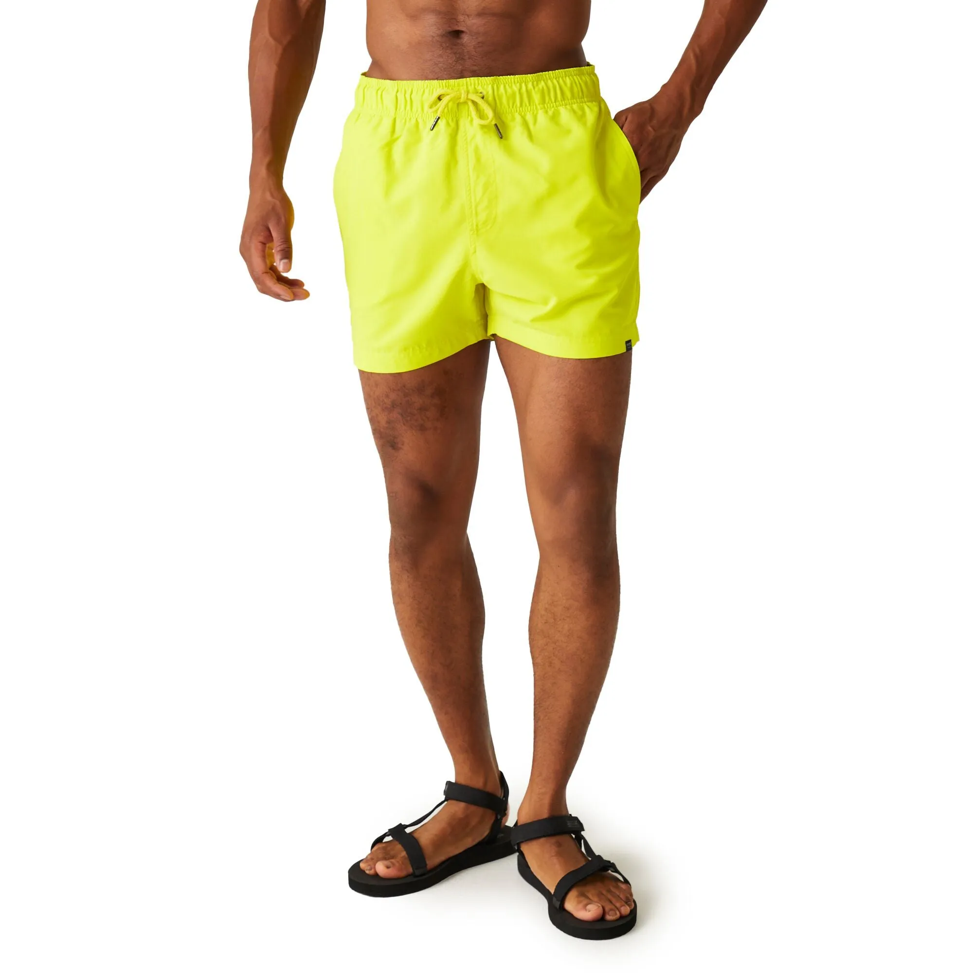 Regatta Mens Mawson II Elasticated Waist Swim Swimming Surf Trunks Shorts