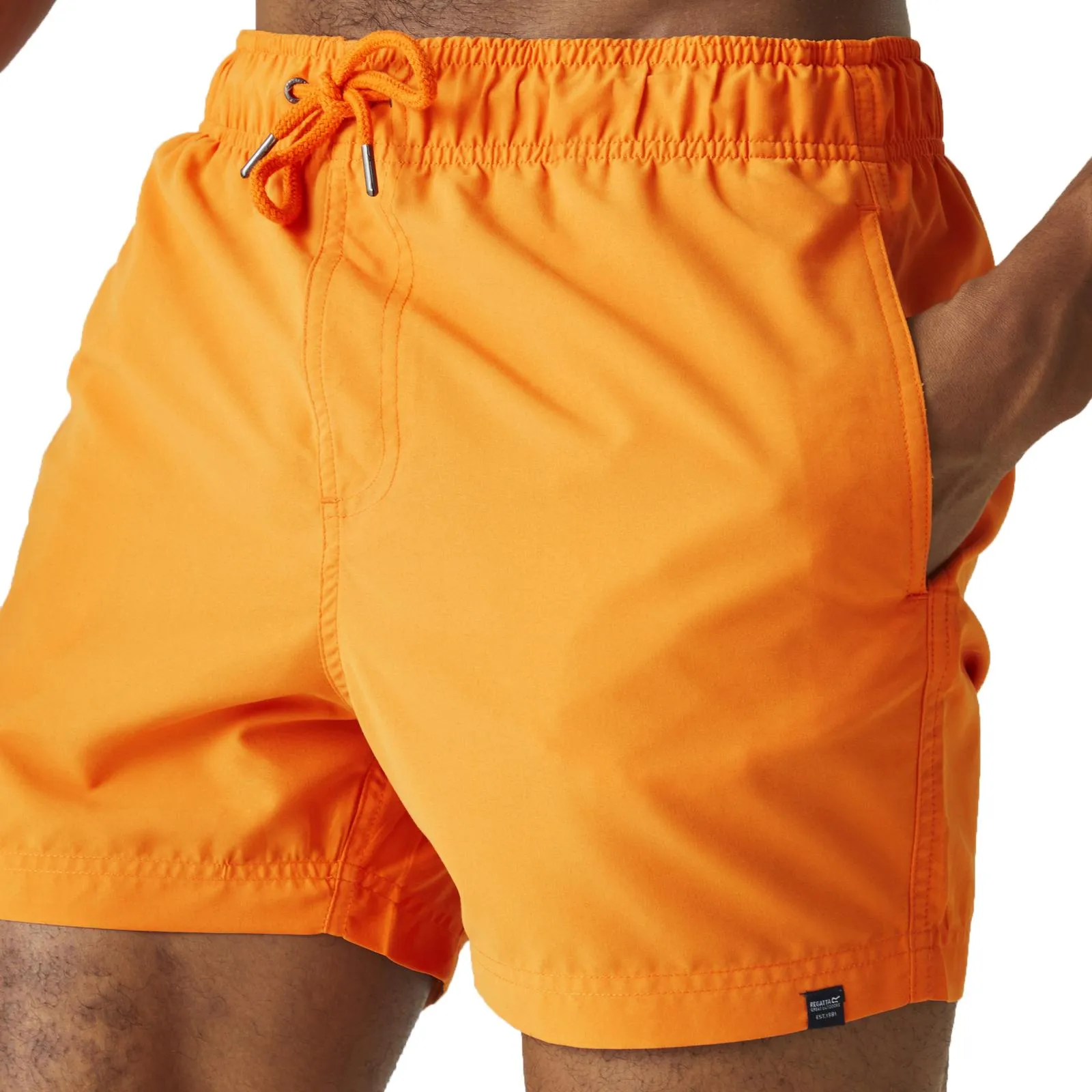 Regatta Mens Mawson II Elasticated Waist Swim Swimming Surf Trunks Shorts
