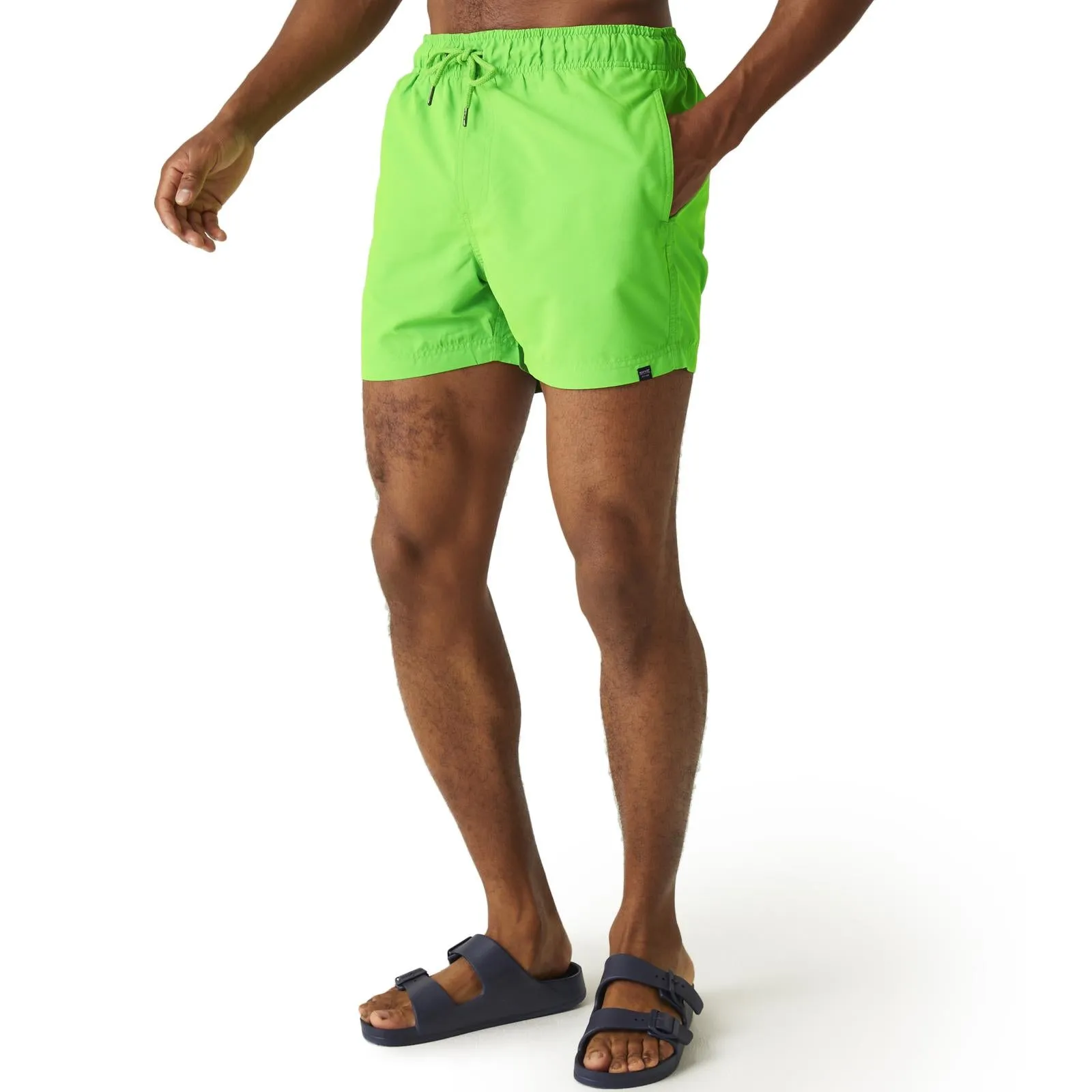 Regatta Mens Mawson II Elasticated Waist Swim Swimming Surf Trunks Shorts