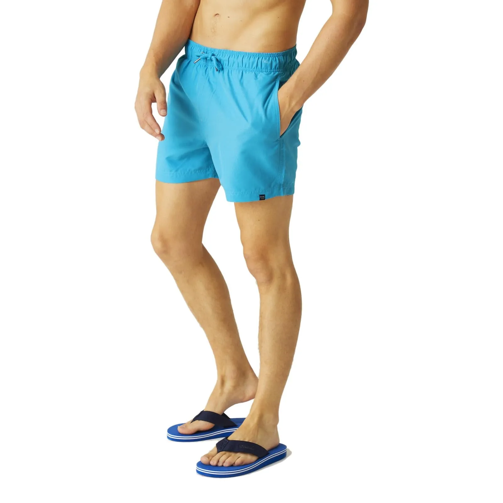 Regatta Mens Mawson II Elasticated Waist Swim Swimming Surf Trunks Shorts