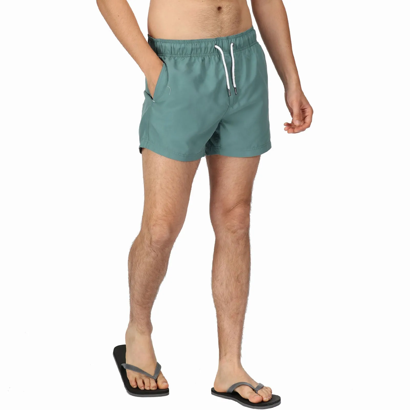 Regatta Mens Mawson II Elasticated Waist Swim Swimming Surf Trunks Shorts