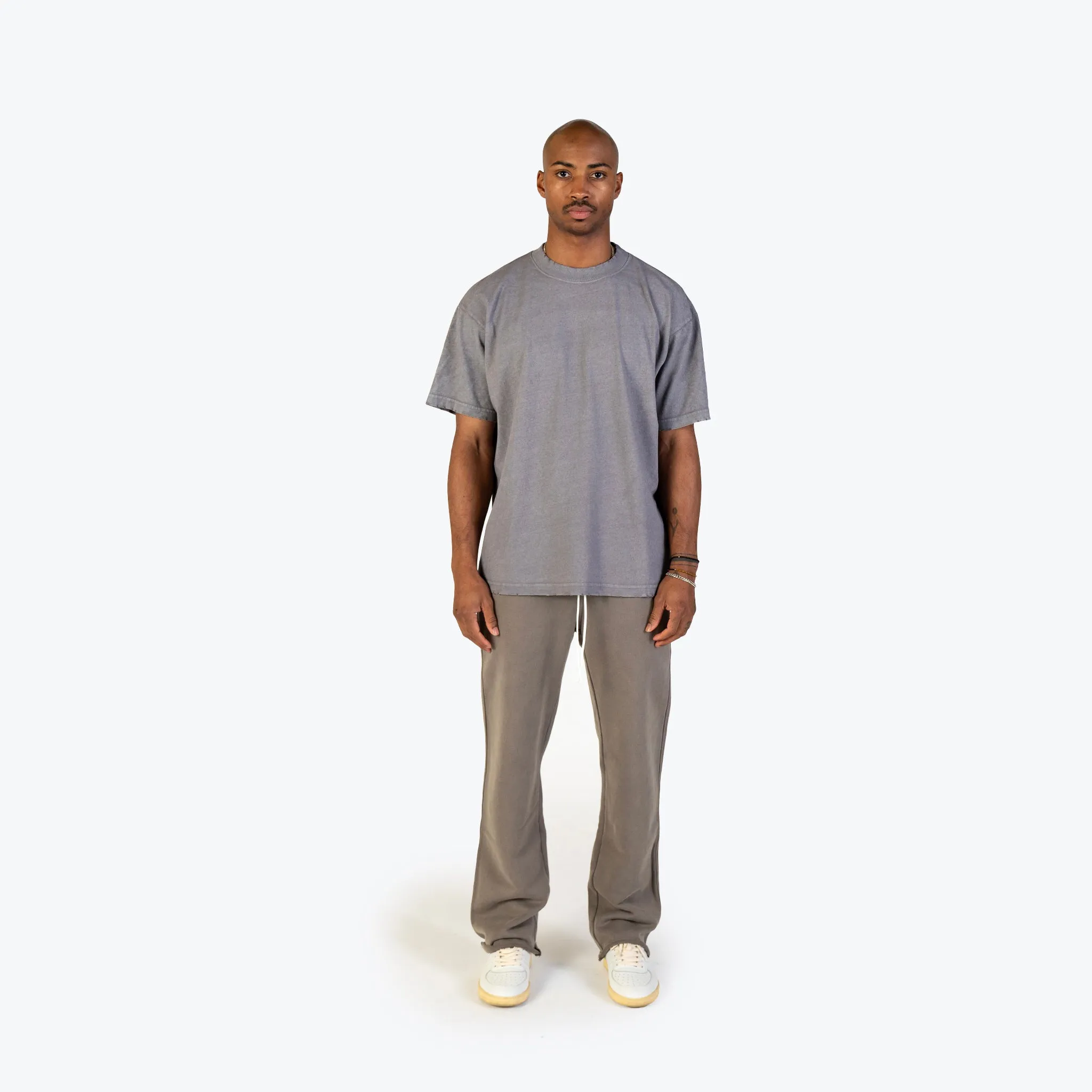 RELAXED DRAPE SWEATPANT - CHARCOAL
