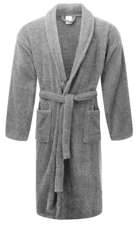 Renee Taylor Chalet Quick Dry Terry Cotton Bath Robes - FOSSIL