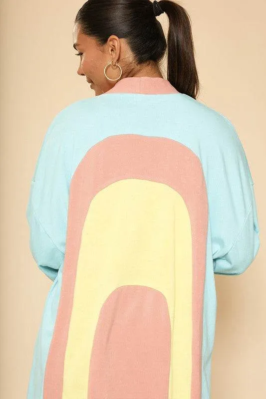 Retro Arch Terry Cloth Novelty Robe