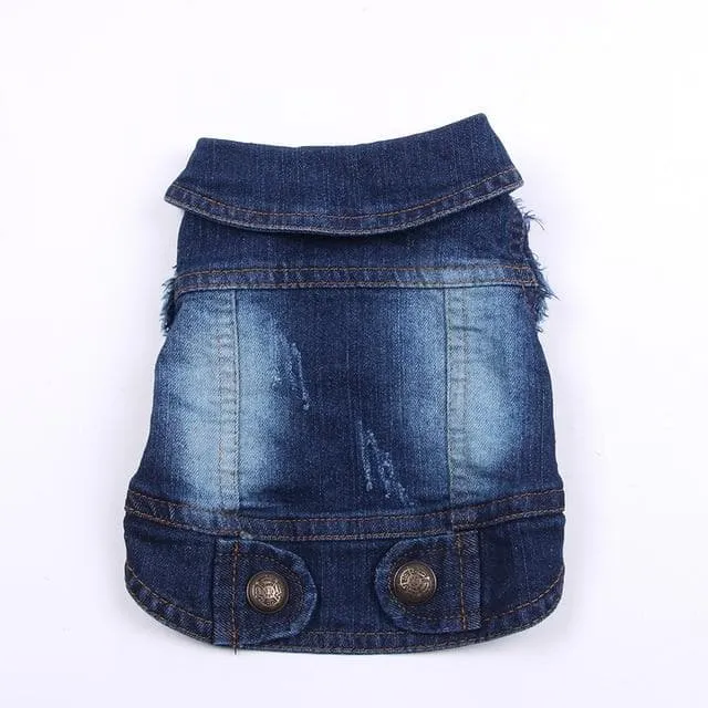 Retro Denim Vest