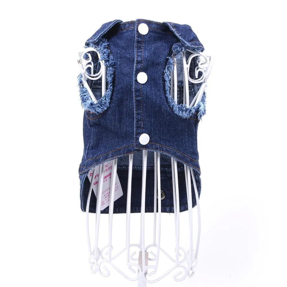 Retro Denim Vest