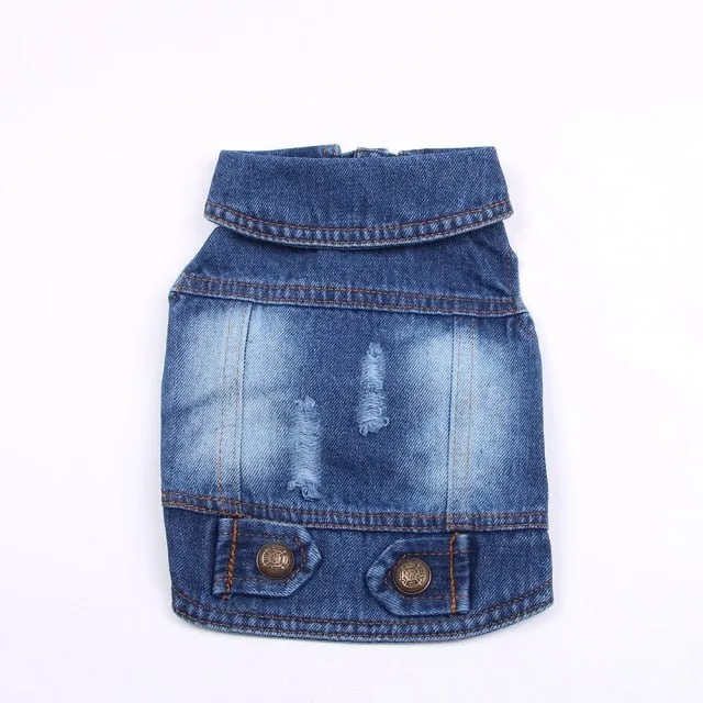 Retro Denim Vest