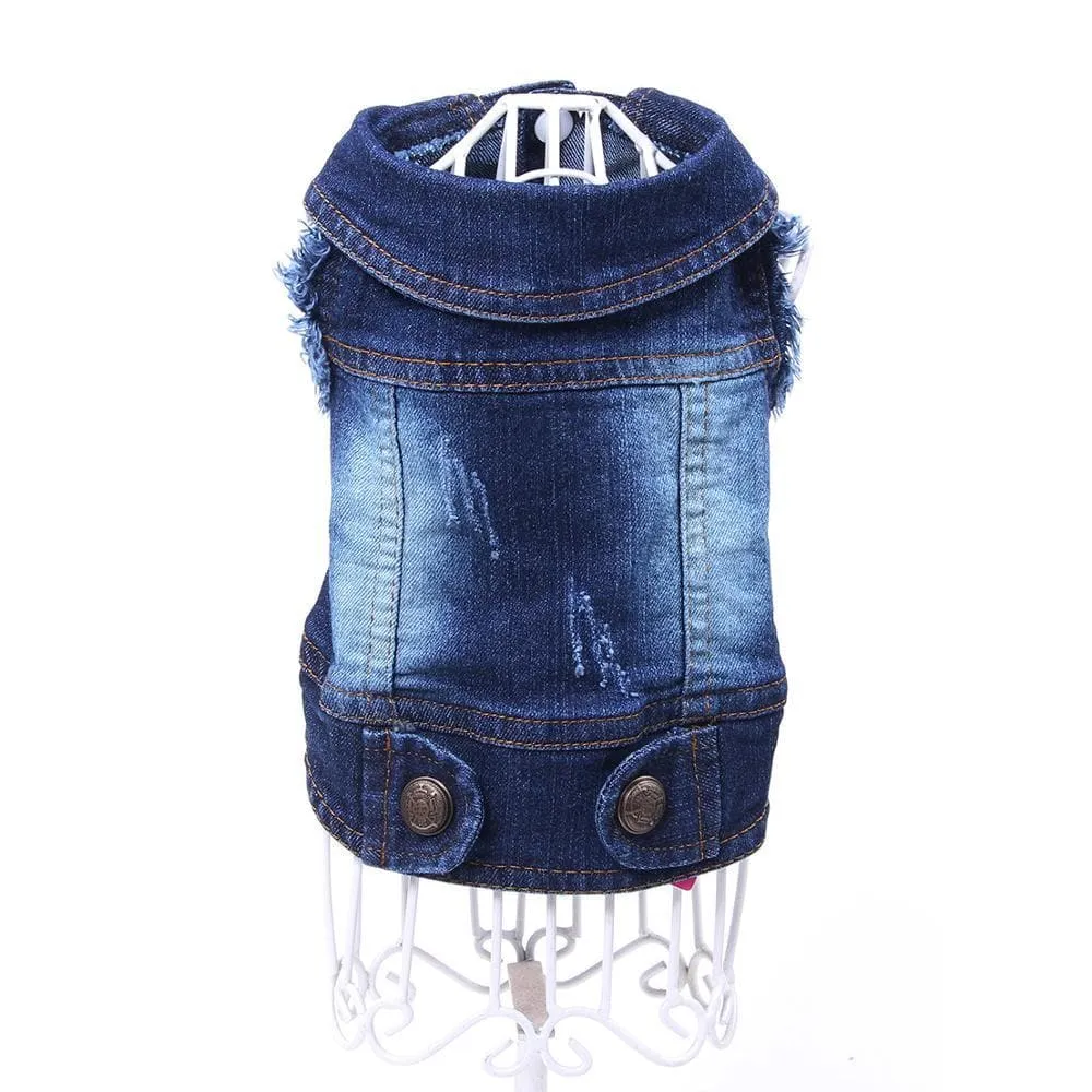 Retro Denim Vest