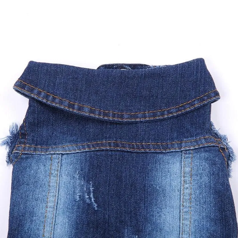 Retro Denim Vest