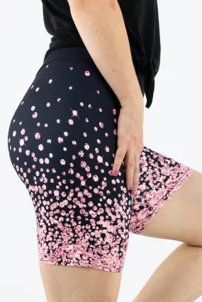 Rose Gems - Casual Mid Shorts