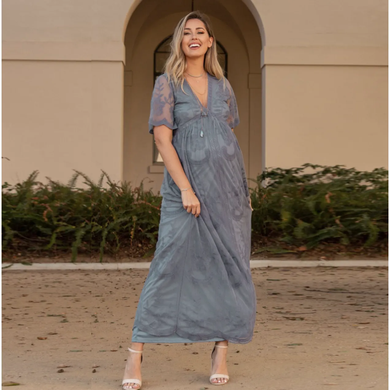 Sexy Lace Maxi Dress