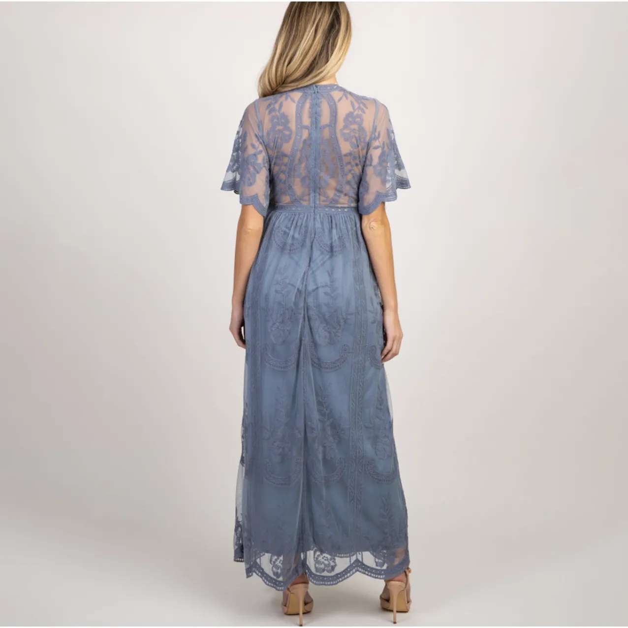 Sexy Lace Maxi Dress