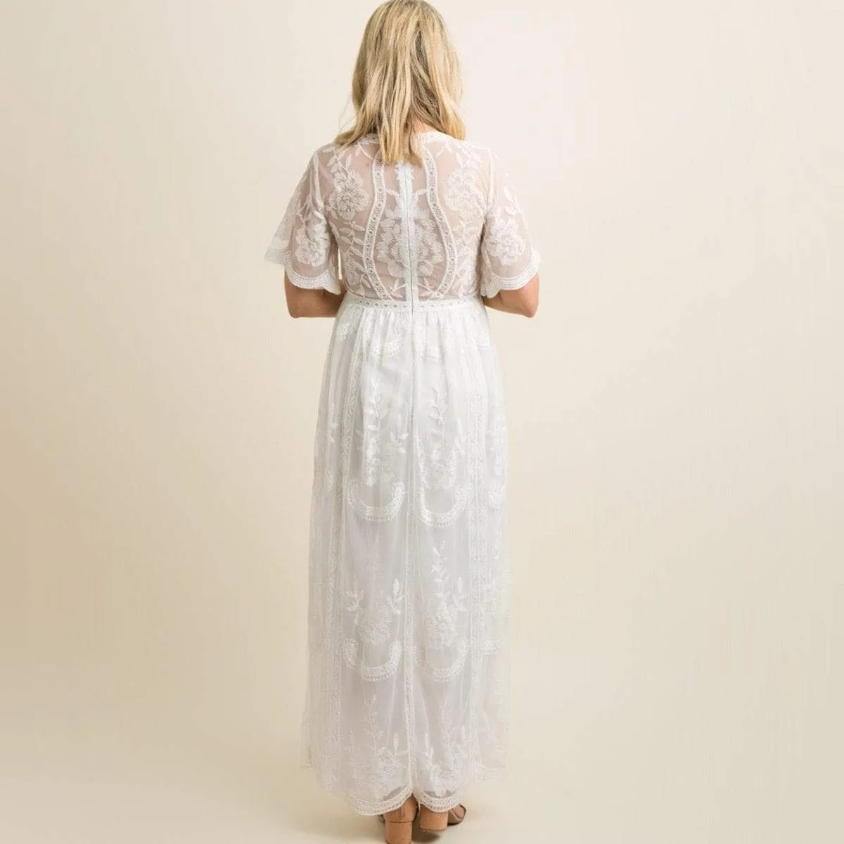 Sexy Lace Maxi Dress