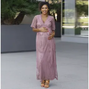 Sexy Lace Maxi Dress