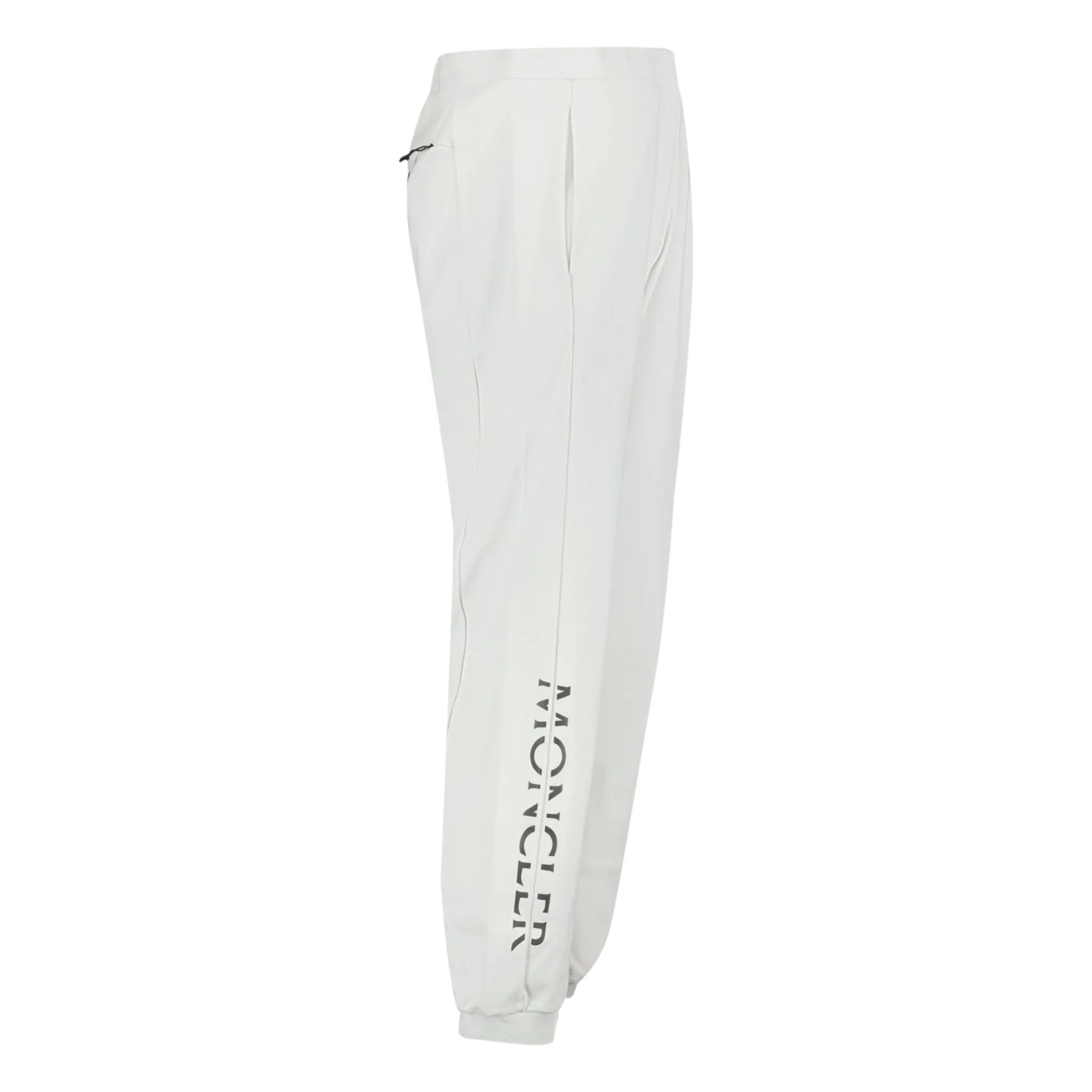 Side Reflective Writing Logo Sweatpants Grey